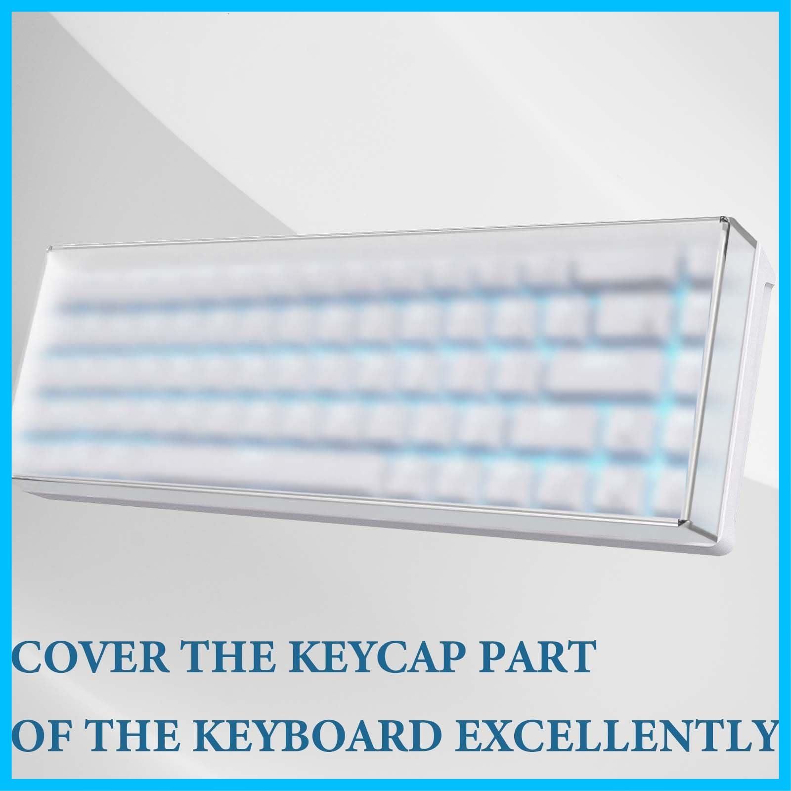  コンパクト 65 68キー K 6 ワイヤレス Keychron メカニカル ケース キーボード フロストアクリルカバー カバー 保護カバー Geekria 学用品 マーカー その他 文房具 事務用品