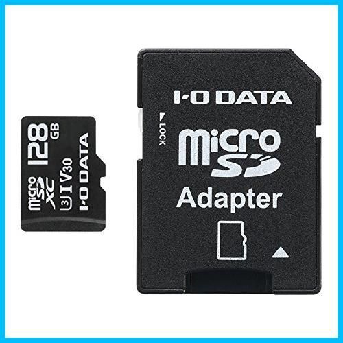 数量 I-O DATA microSDメモリーカード 128 GB MSDU 13-128 G UHS-I UHSスピードクラス3 VideoSpeed Class 30対応