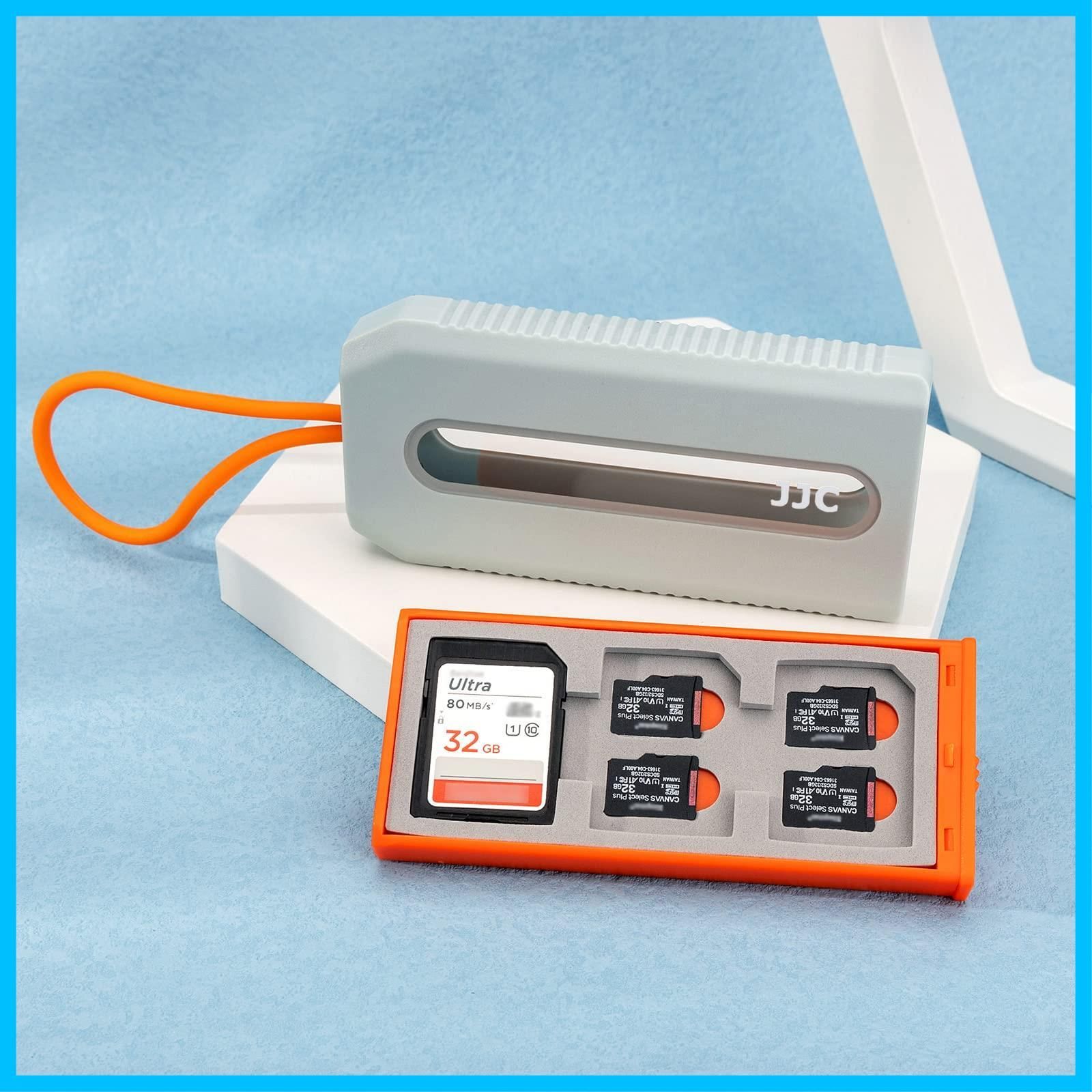  数量 SD カードケース 6 Micro 枚 SDHC SDXCカード 12 MSD 引き出し TF カード収納 軽量 JJC コンパクト 持ち運びが簡単 その他 文房具 事務用品