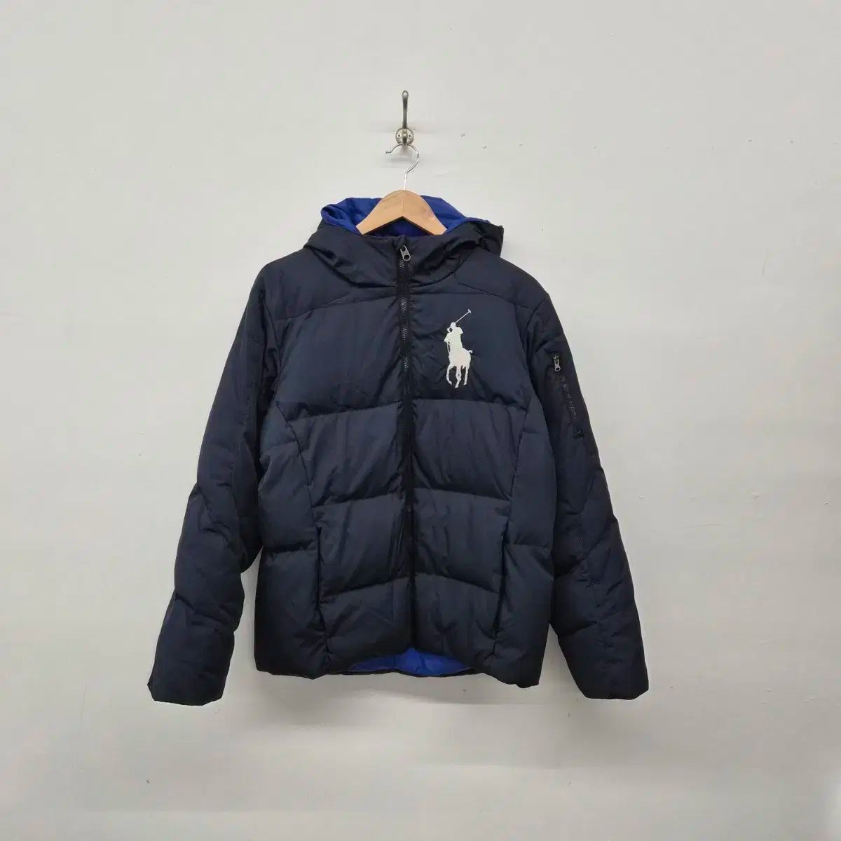 POLO RALPH LAUREN ポロラルフローレン ビックポニー ネイビー フード