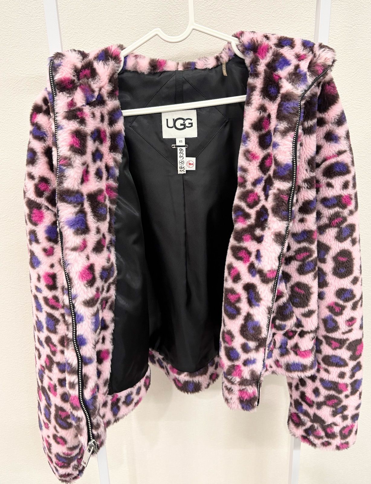 レオパード フェイクファー