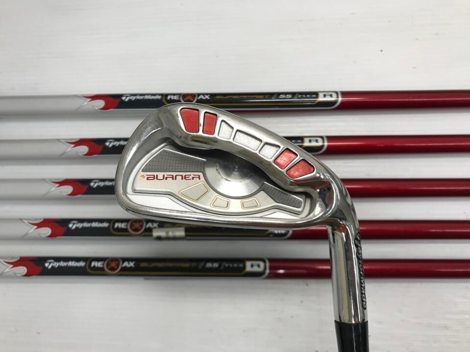 バーナー アイアン 2007 R リアックス スーパーファスト55 アイアンセット テーラーメイド 最短