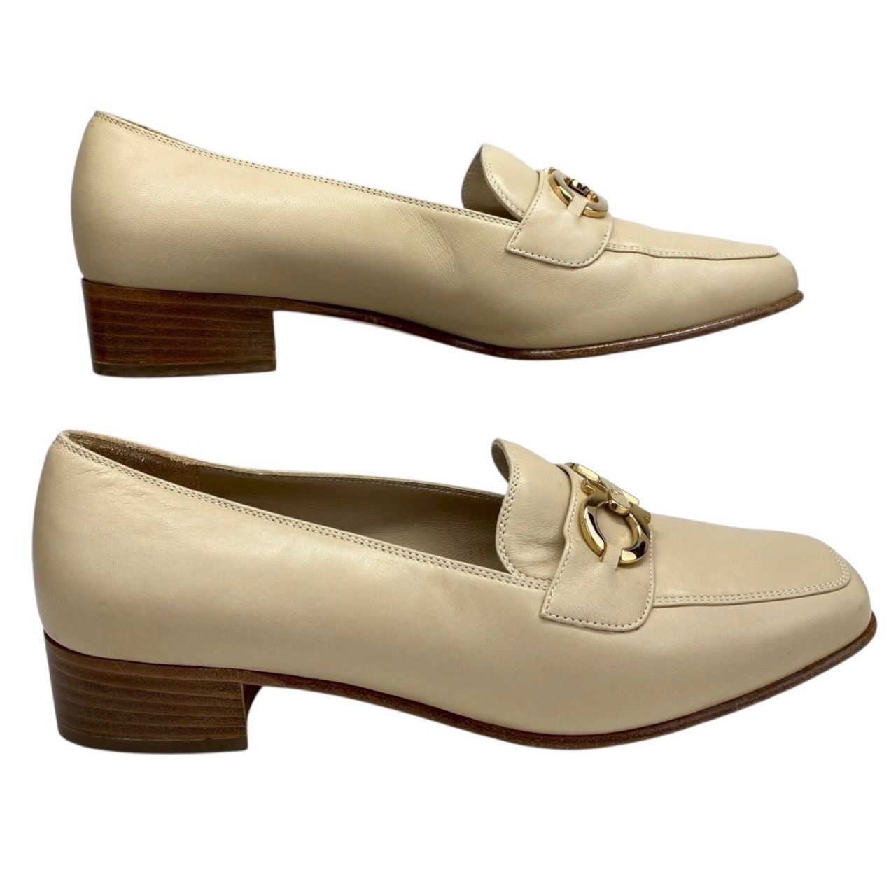 B4176】Salvatore Ferragamo サルヴァトーレフェラガモ ガンチーニ