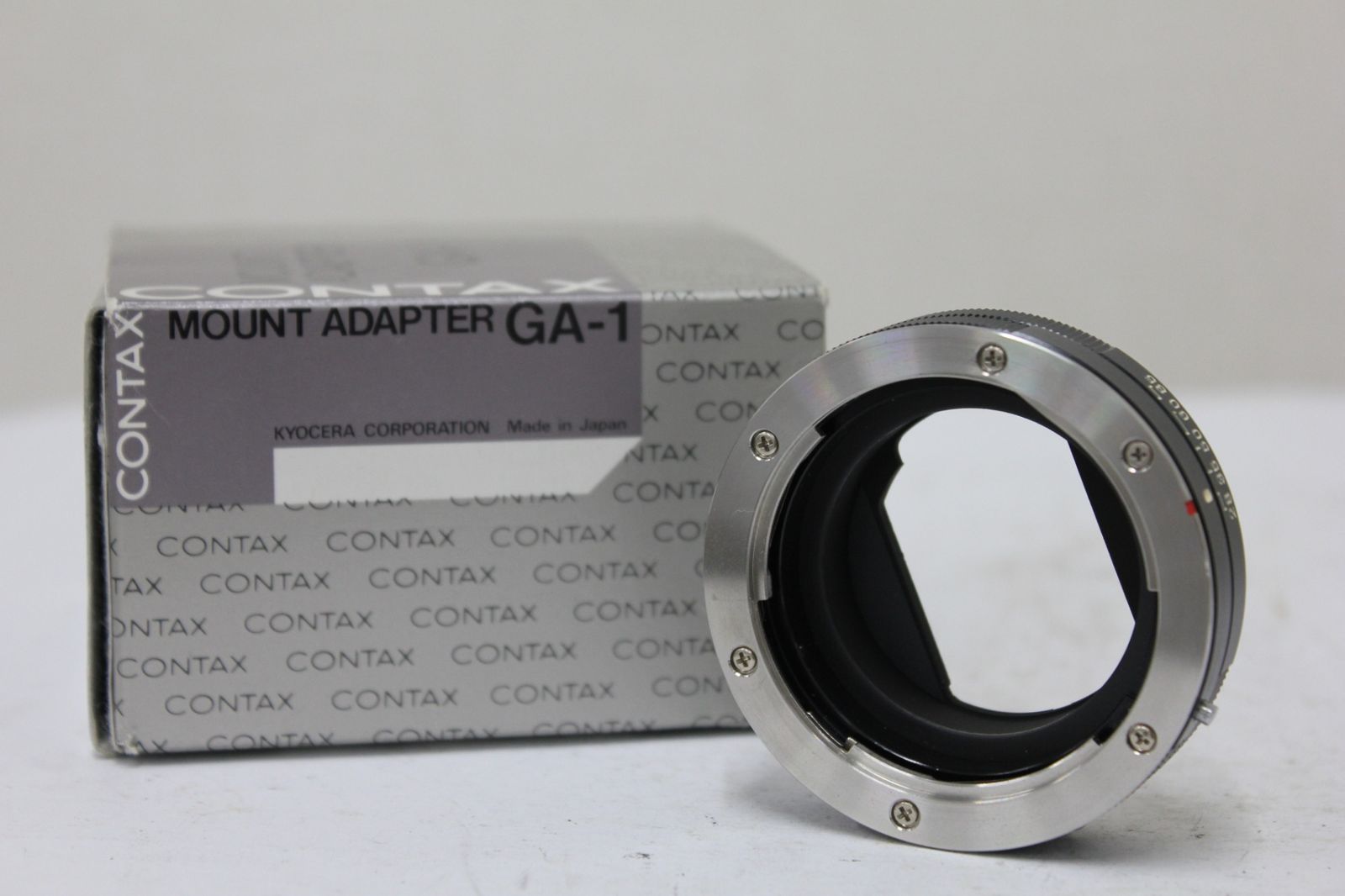 元 き コンタックス Contax マウントアダプター GA-1 e 4222