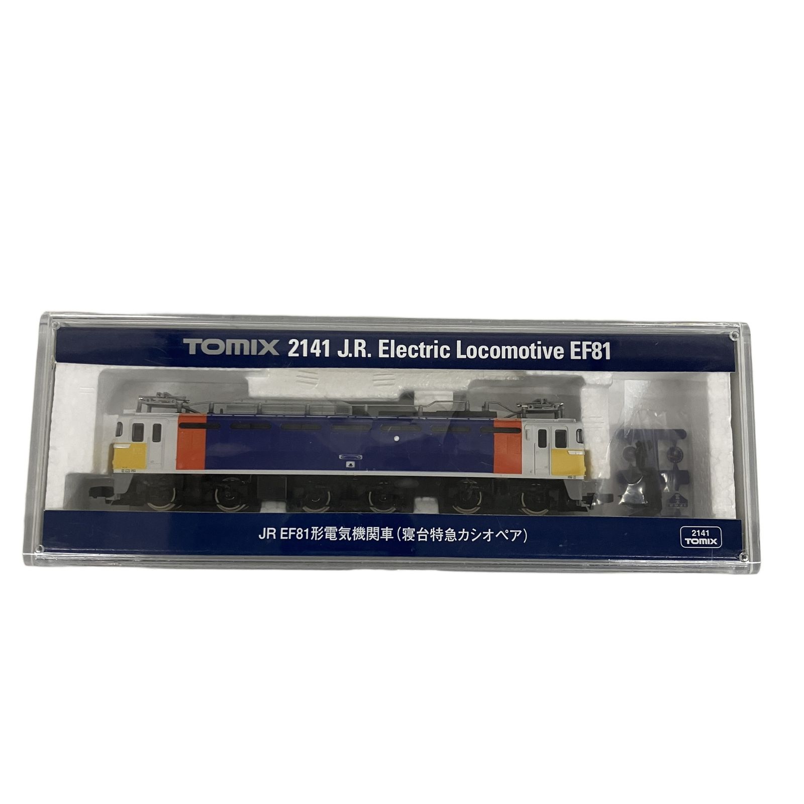 TOMIX 2141 JR EF81形電気機関車 寝台特急カシオペア Nゲージ 鉄道模型