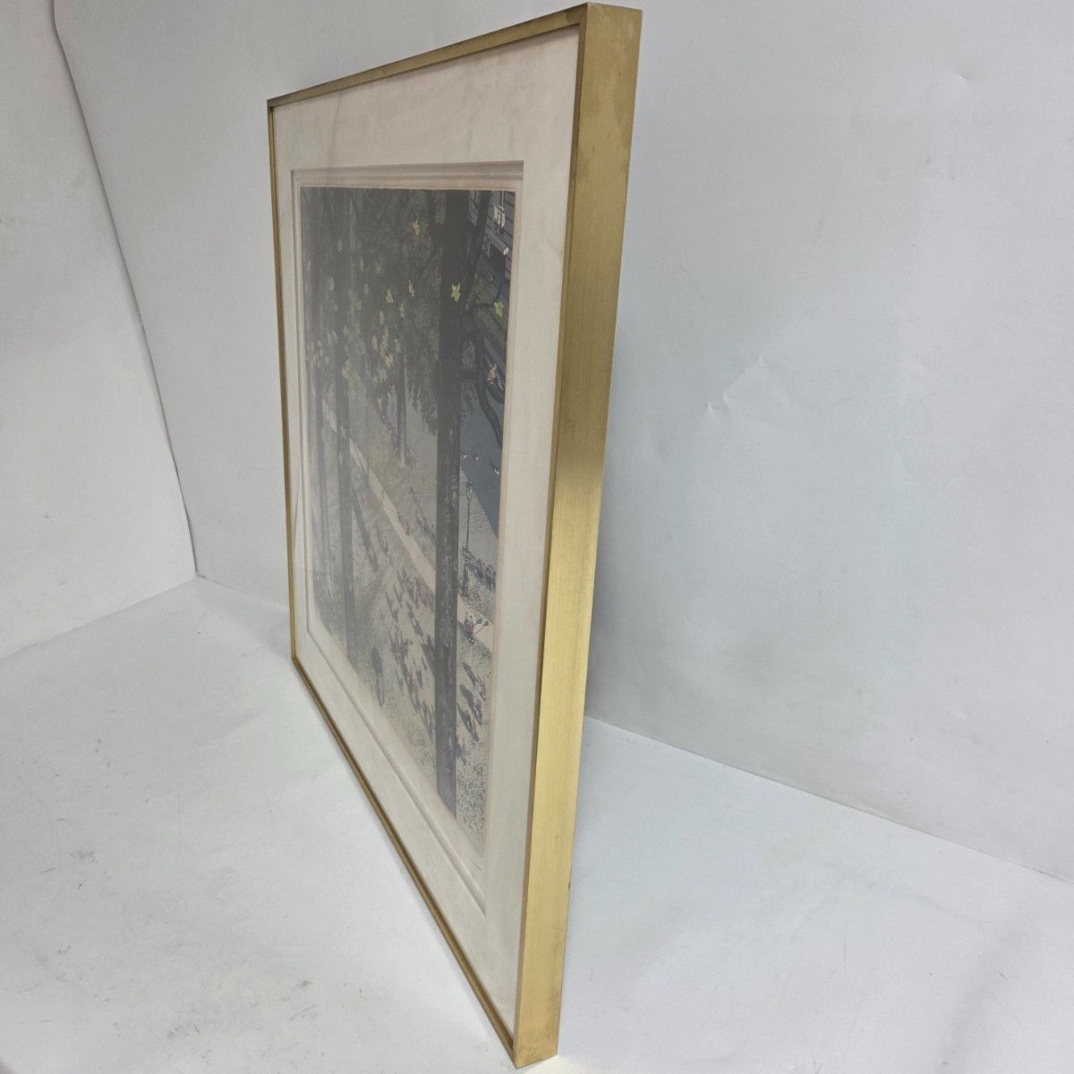 ヒロ・ヤマガタ 即興詩人 シルクスクリーン 版画 250/295 限定 額装