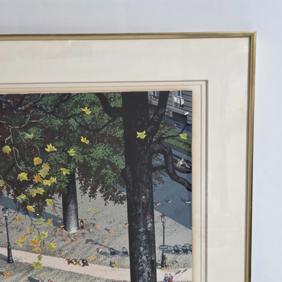 【ヒロ・ヤマガタ】 即興詩人 The Poet ヒロ・ヤマガタ 即興詩人 シルクスクリーン 版画 250/295 限定 額装