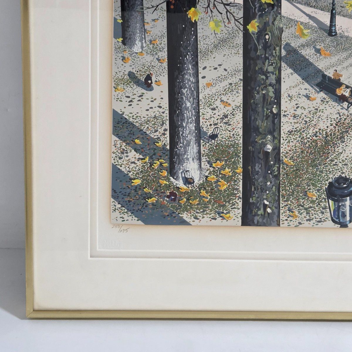 ヒロ・ヤマガタ 即興詩人 シルクスクリーン 版画 250/295 限定 額装