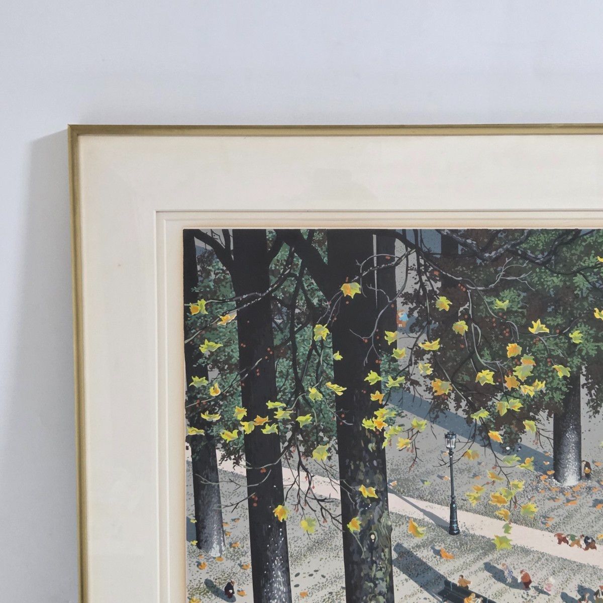 ヒロ・ヤマガタ 即興詩人 シルクスクリーン 版画 250/295 限定 額装