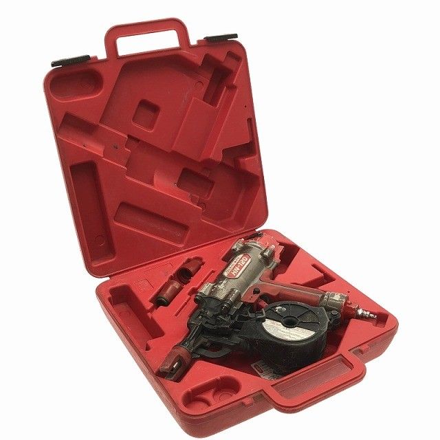 品 MAX マックス 65 mm 高圧 コンクリートピンネイラ HN-120 ケース付 コンクリート用 ピンタッカー ピン釘打機 ピン打機118558