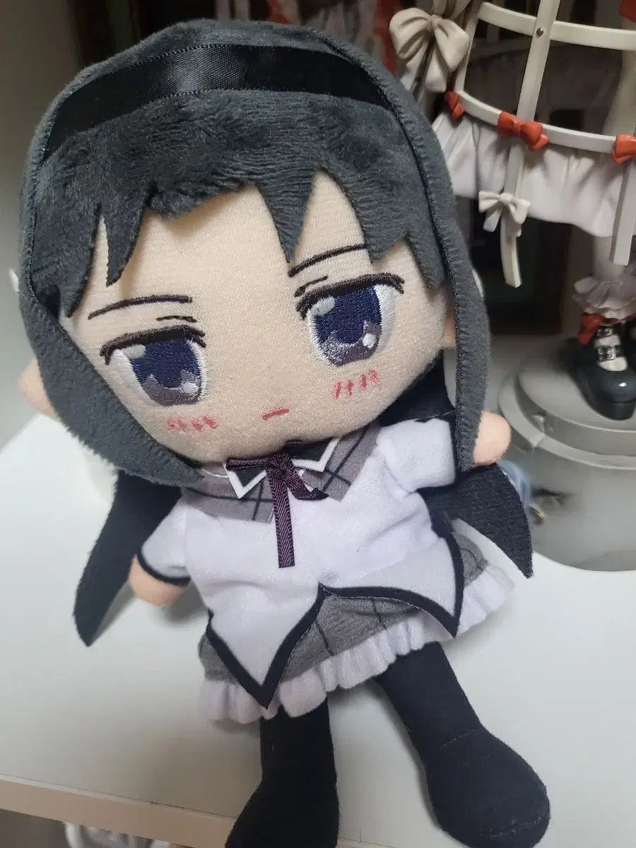 まどか☆マギカ 暁美ほむら ぬいぐるみ gift製 美品 魔法少女まどか