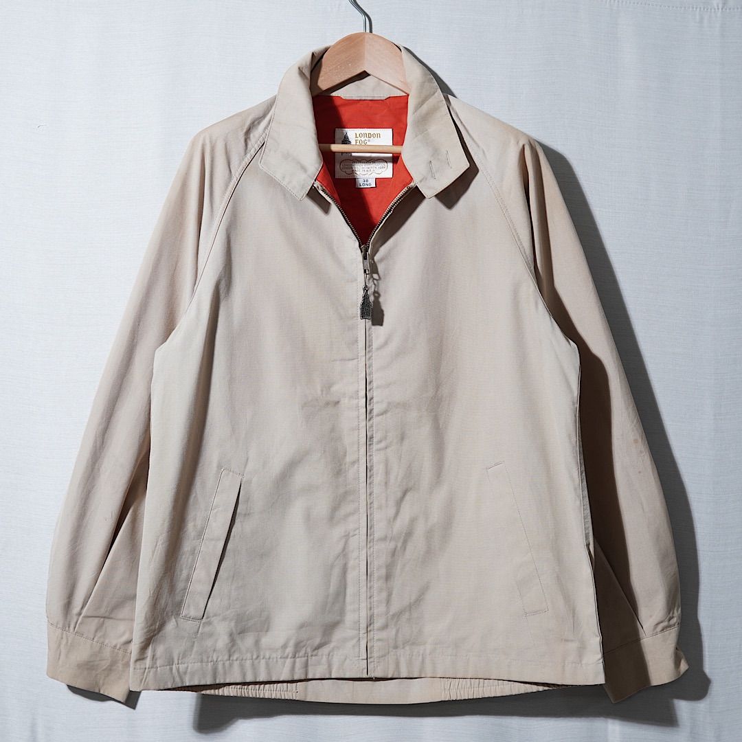 90s 00s LONDON FOG ハリントンジャケット ヴィンテージ 古着 90s USA製 ロンドフォグ LONDON FOG スイングトップ M 相当 表記 38