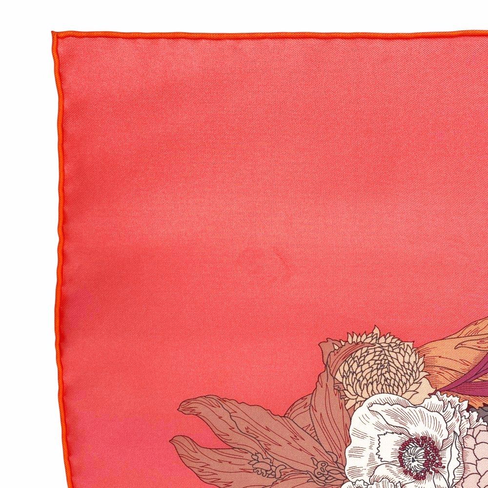  新同 エルメス カレ90 ROBE LEGERE ローブ レジェール ファッション スカーフ シルク ピンク 箱 478000 3 バンダナ スカーフ 小物