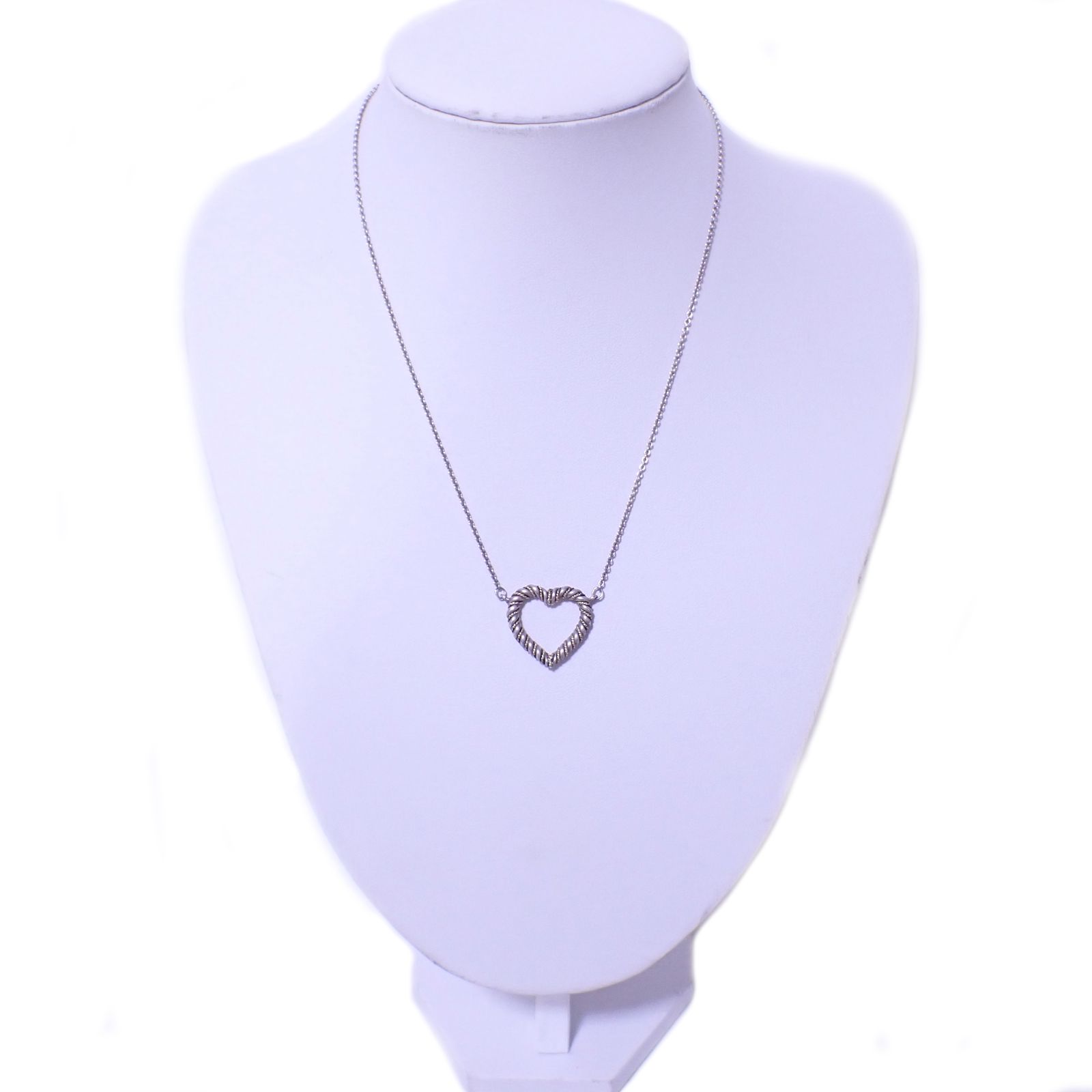 ティファニー ツイスト ハート コンビ K18 Sv925 レディース