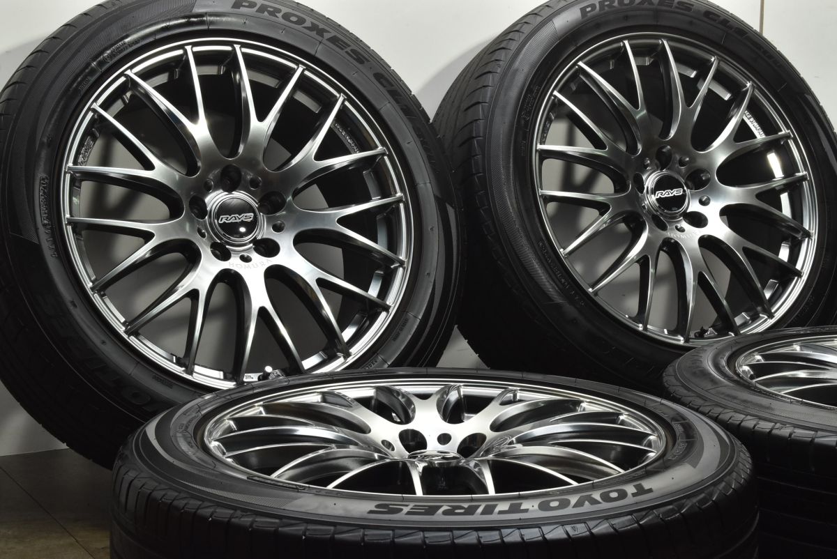 カスタム用に RAYS HOMURA 2 x 9 PLUS 19 in 8 J 45 PCD 114 3 トーヨー プロクセス CL 1 SUV 225 55 R RAV 4 ハリアー CX 5