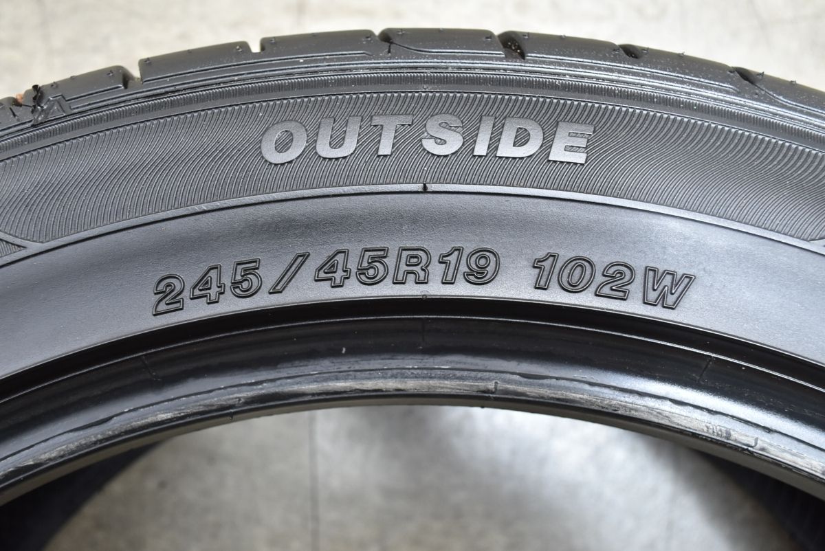 2023年製 バリ溝】グッドイヤー イーグルLS EXE 245/45R19 2本セット