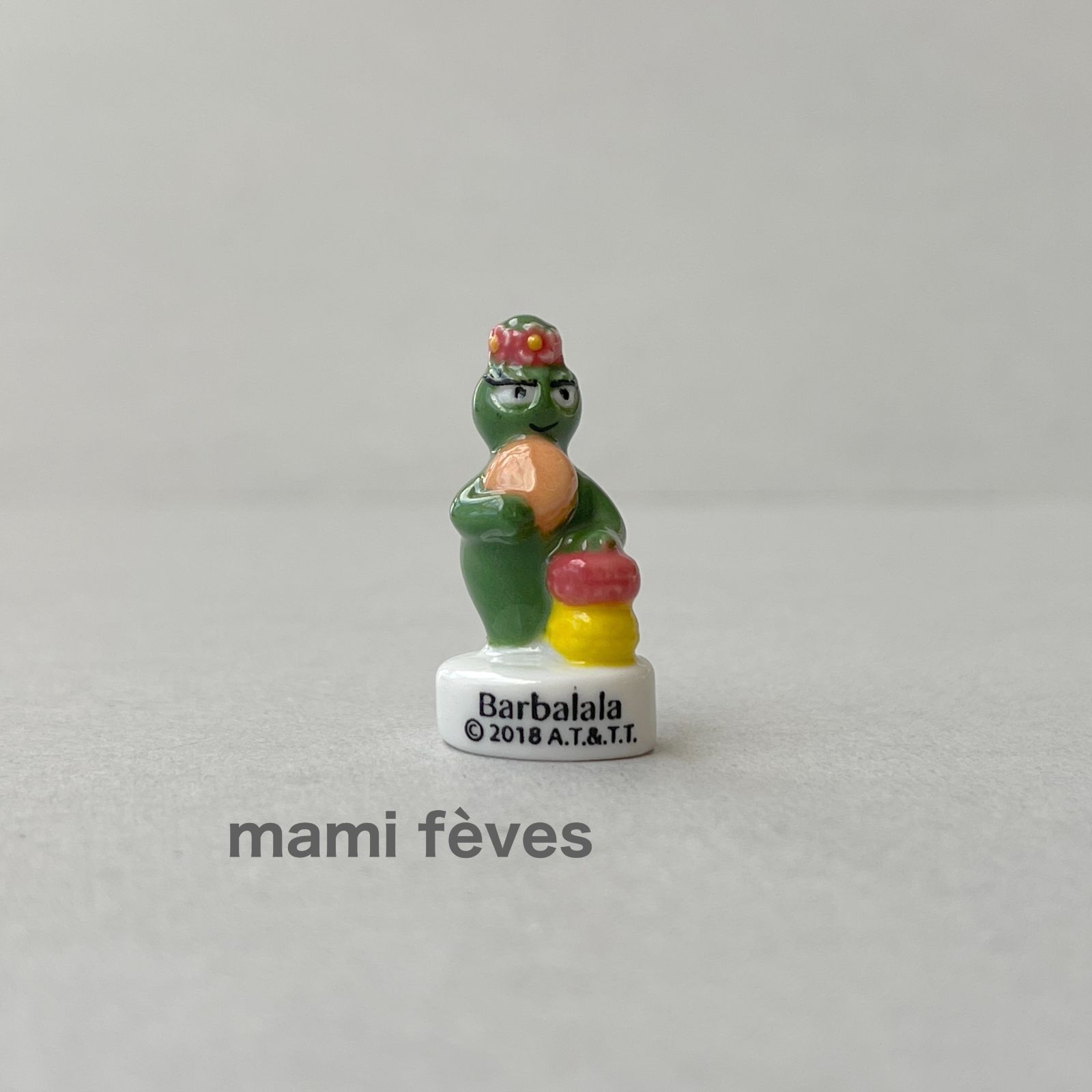 フェーヴ バーバララ バーバパパとお菓子 2018年 フランス フェーブ