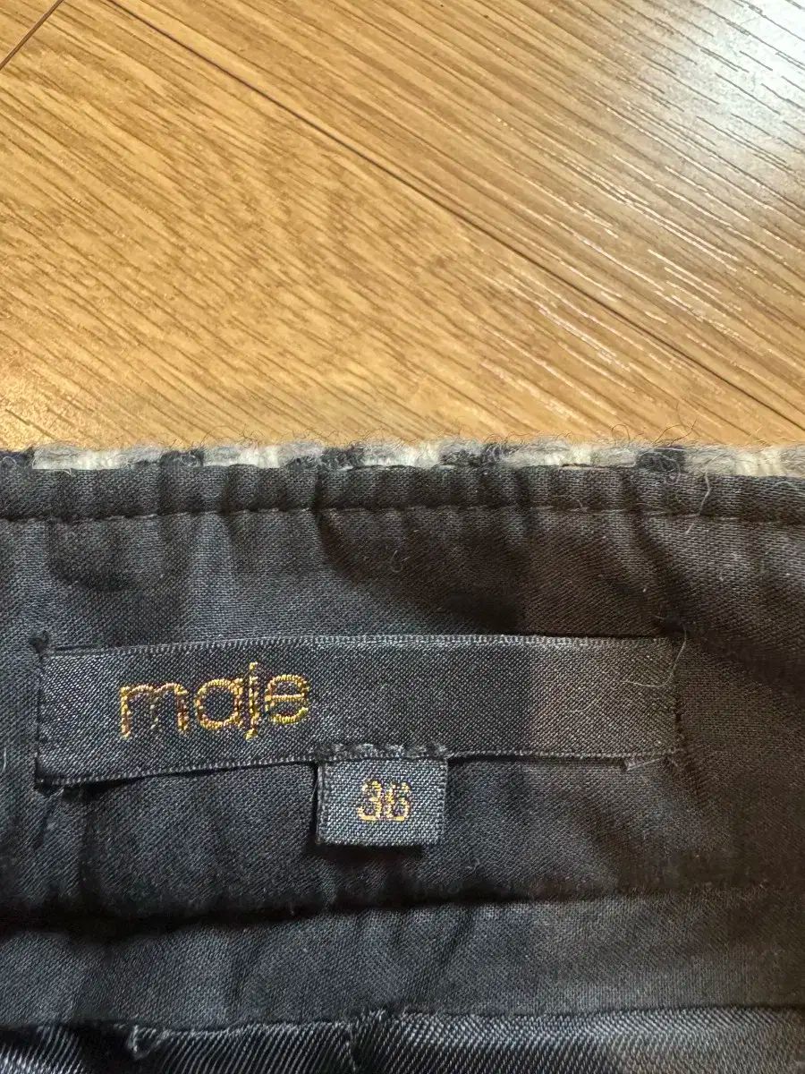 maje マージュ ウールスカート