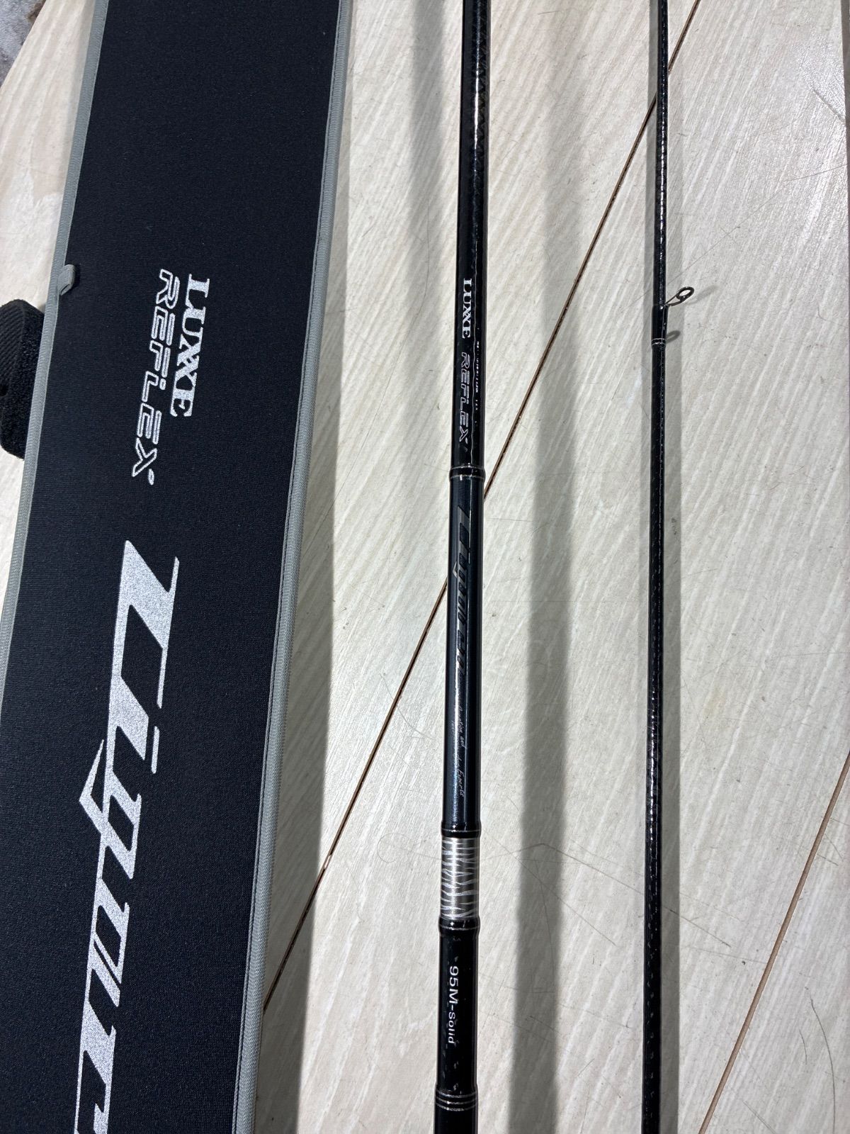  がまかつ LUXXE REFLEX LIGAIRO 95 M solid 整理番号SEA 16 シーバスロッド ロッド