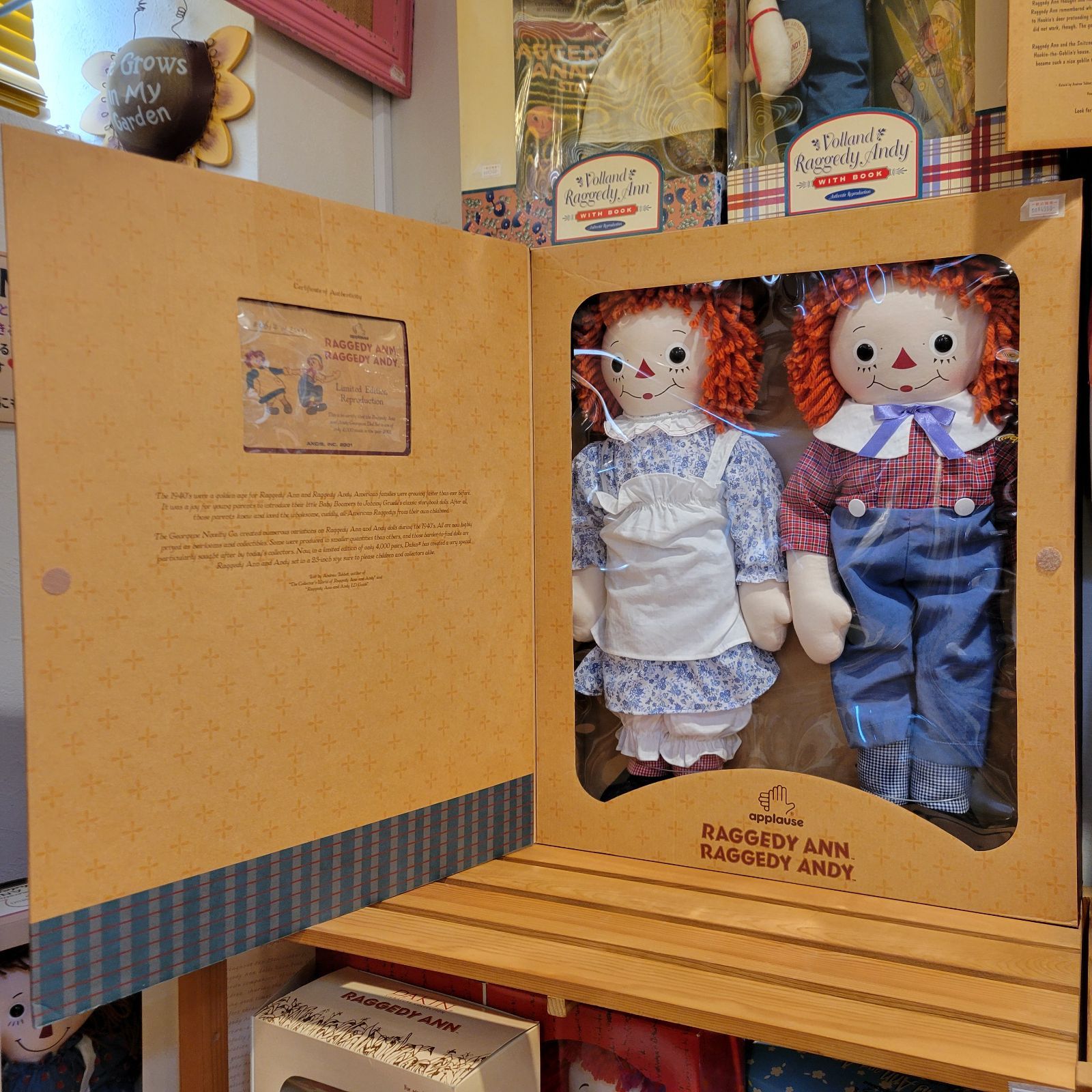 限定品・未開封】 ラガディアン & アンディ 箱付き Raggedy Ann