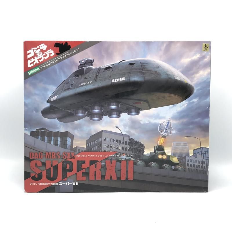 ｺﾄﾌﾞｷﾔ 1 144 対ｺﾞｼﾞﾗ用兵器主力戦艦 ｽｰﾊﾟｰXⅡ 未組立品 ｺﾞｼﾞﾗvsﾋﾞｵﾗﾝﾃ 13