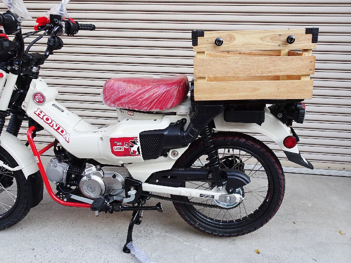 ホンダ HONDA CT 125 ハンターカブ CPK カントリーボックス ウッドボックス 40 L 46 26 cm カントリースタイル 木箱