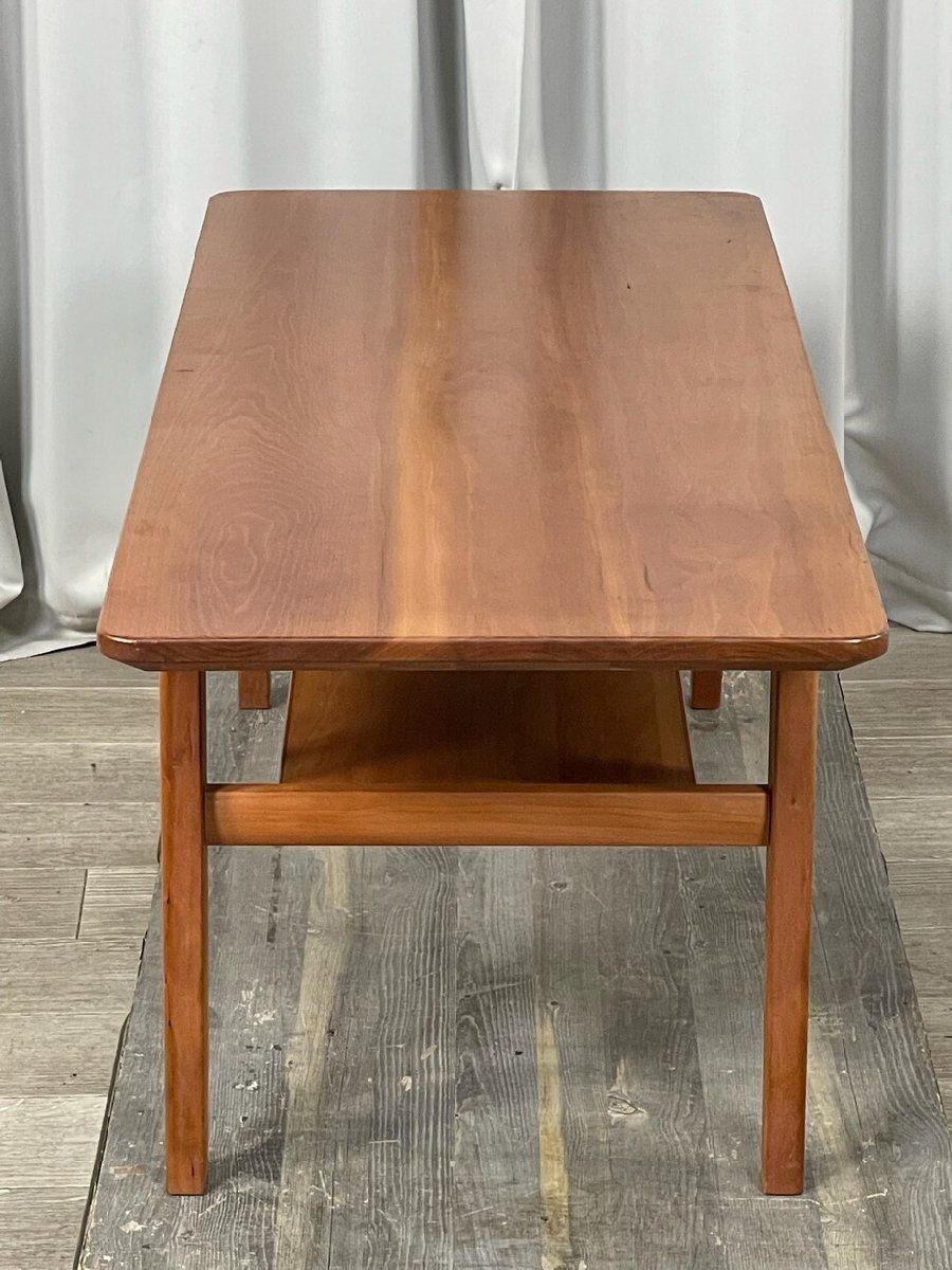 GV06 カリモク チェリー材 センター テーブル TT4415 ロー リビング