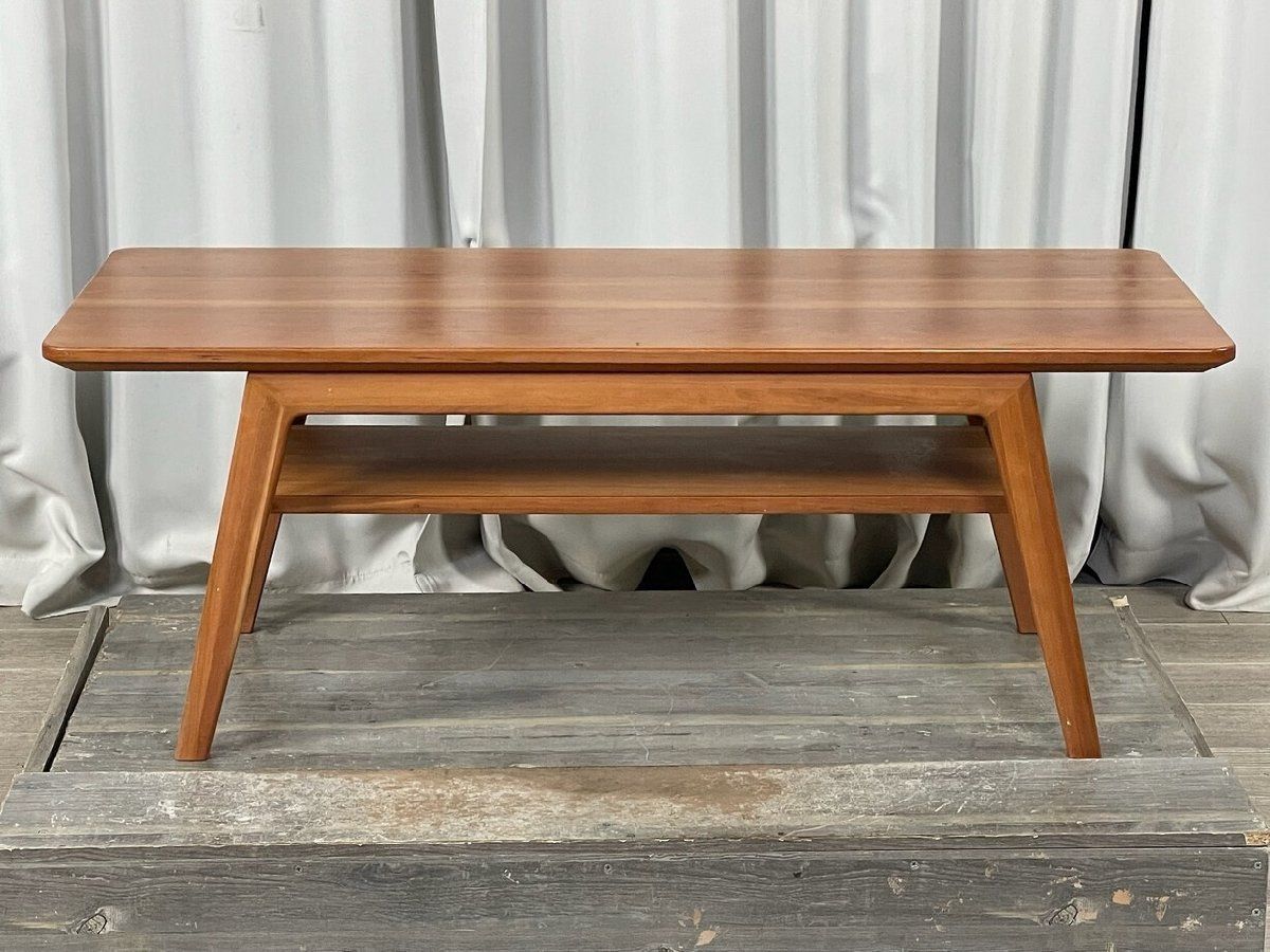 GV06 カリモク チェリー材 センター テーブル TT4415 ロー リビング