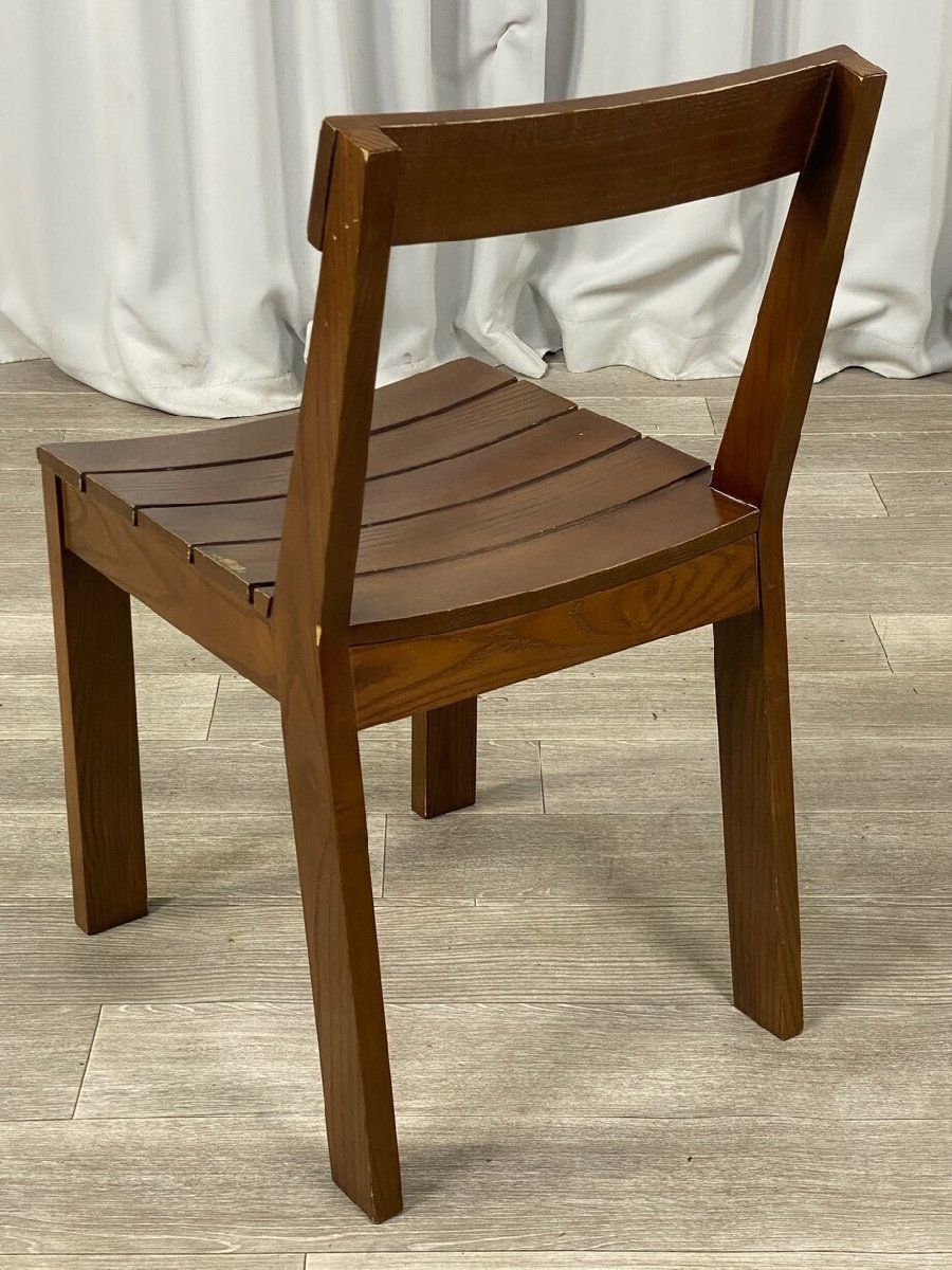 GV27 ウニコ ストラーダ エックス アッシュ材 ダイニング チェア2脚