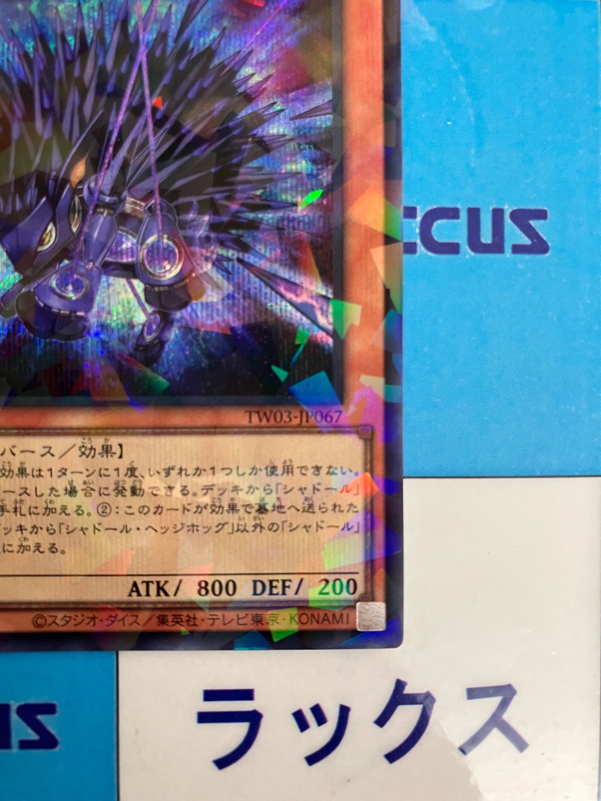 遊戯王 ターミナルワールド3 シャドール・ヘッジホッグ シークレット