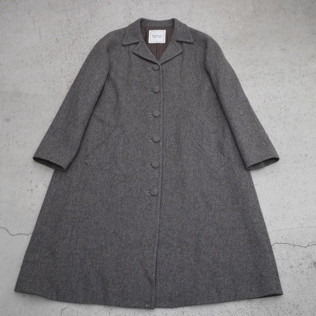 Mademoiselle NON NON マドモアゼル ノンノン ウール コート 生地