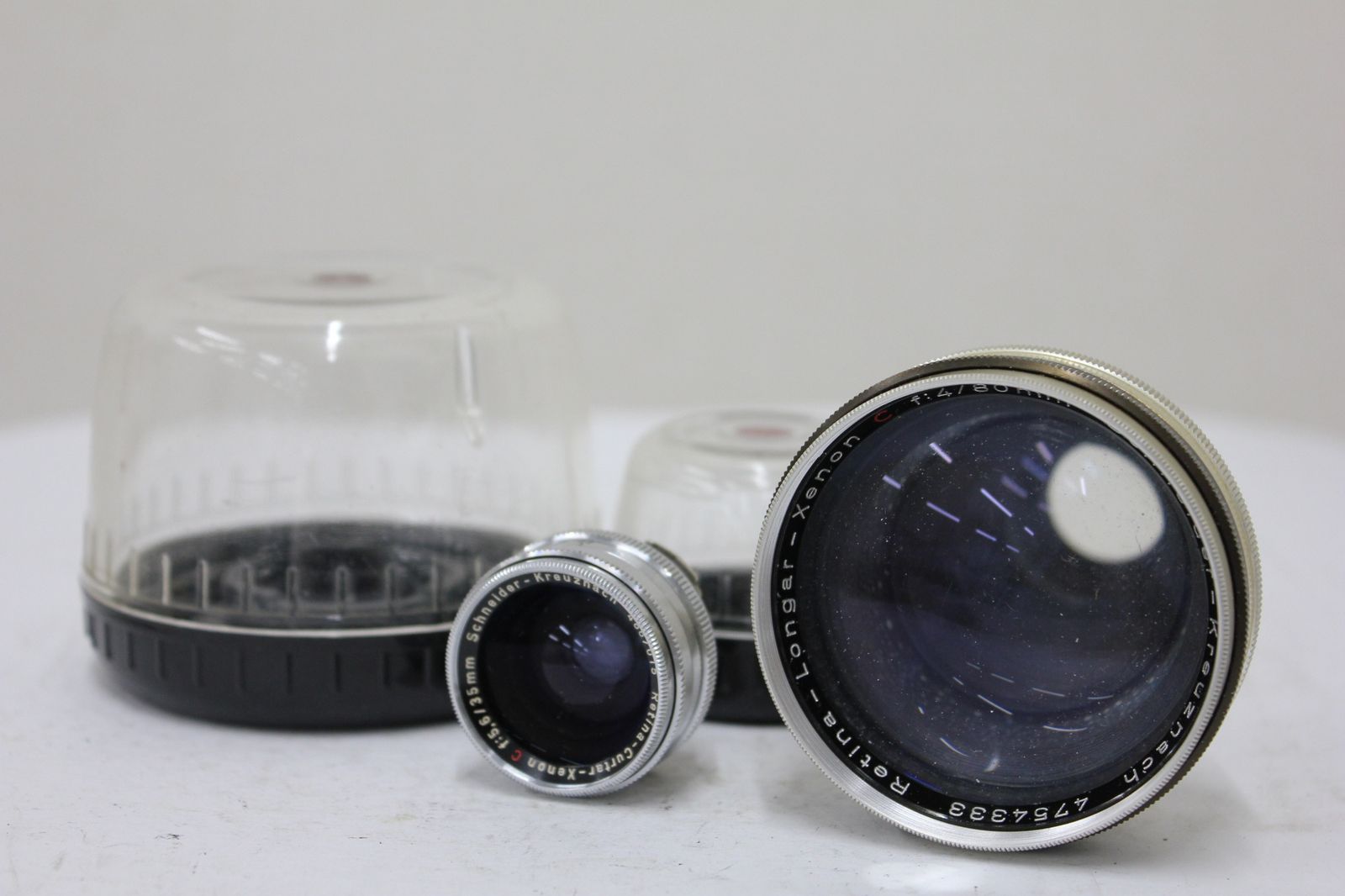 品 シュナイダー Schneider-Kreuznach Xenon 35 mm F 5.6 80 4 レンズ2本セット e 4239