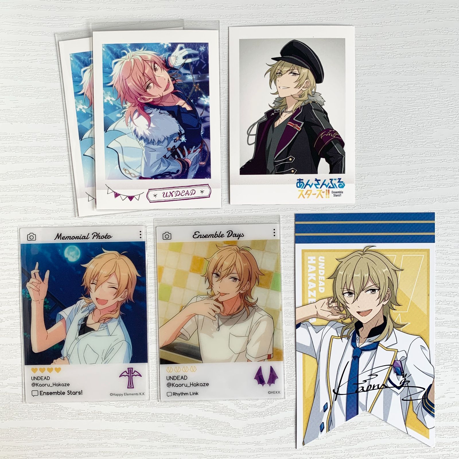 あんさんぶるスターズ あんスタ UNDEAD グッズセット 朔間零 羽風薫