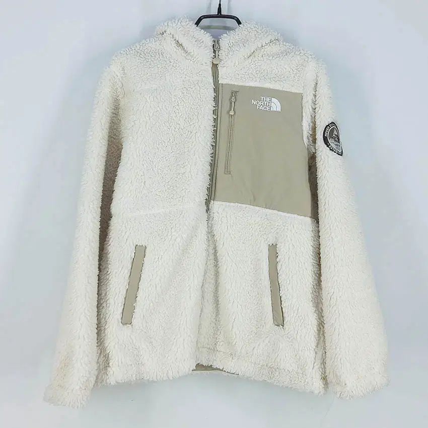激安大特価，定番人気 THE NORTH FACE ザノースフェイス ジュニア フリースジャケット クリーム 160 (HU41548) その他