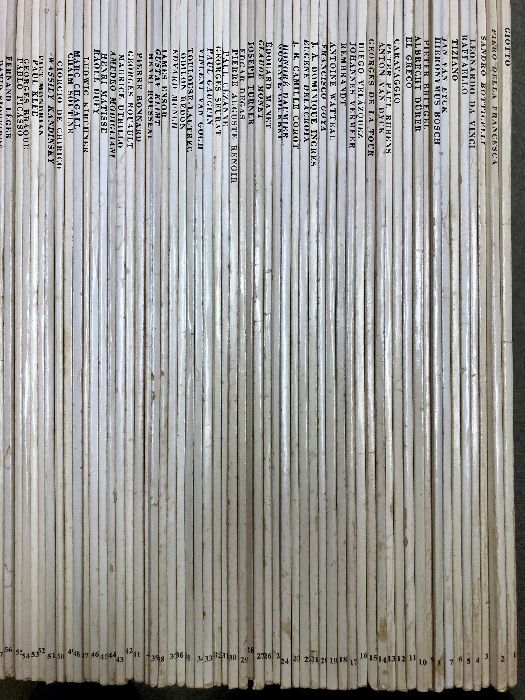 ファブリ 世界名画集 平凡社版 90冊以上 不揃い ヴェルメール ゴヤ セザンヌ ゴッホ マネ ドガ ルノワール ルソー 他