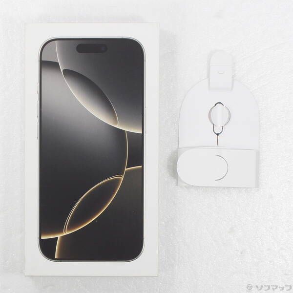 中古品〕 iPhone16 Pro 256GB ナチュラルチタニウム MYN33J／A SIM