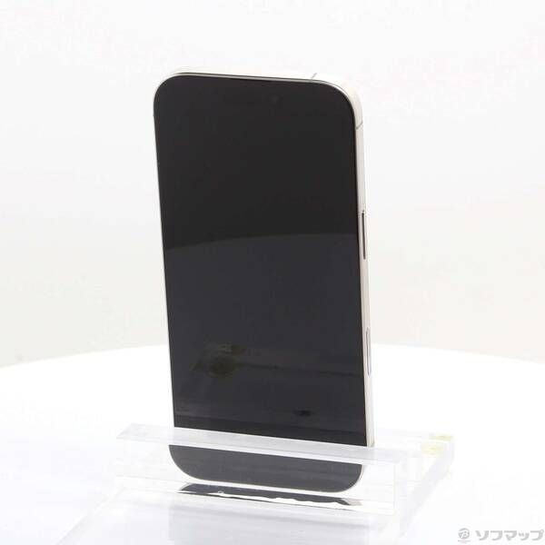 中古品〕 iPhone16 Pro 256GB ナチュラルチタニウム MYN33J／A SIM