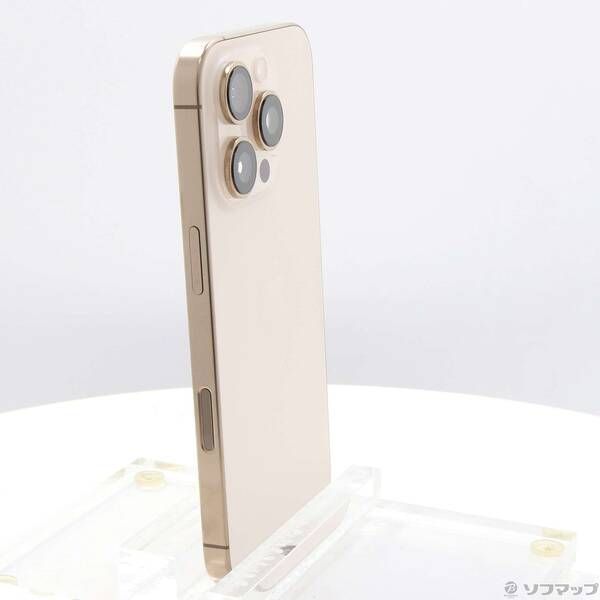 中古品〕 iPhone16 Pro 256GB デザートチタニウム MYN23J／A SIMフリー