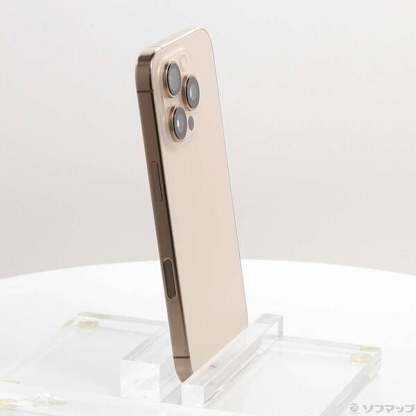 中古品〕 iPhone16 Pro 256GB デザートチタニウム MYN23J／A SIMフリー