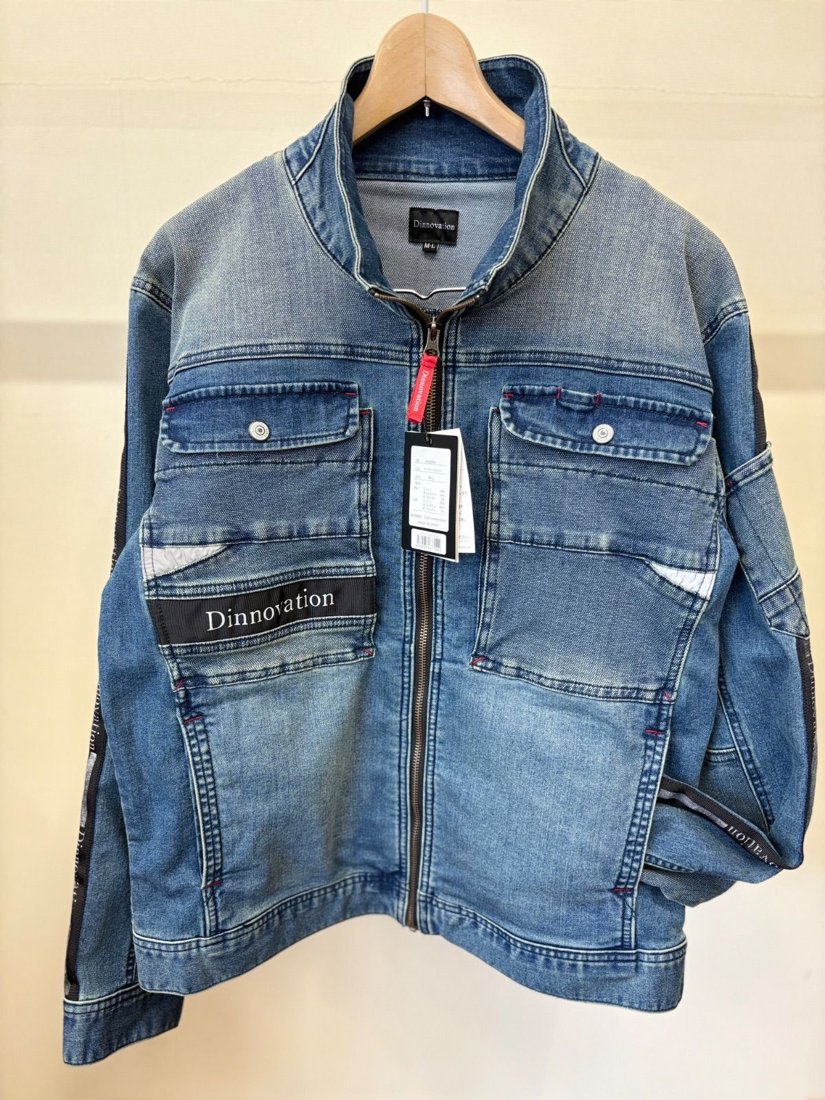ディノベーション ジャケット インディゴブルー L LL
