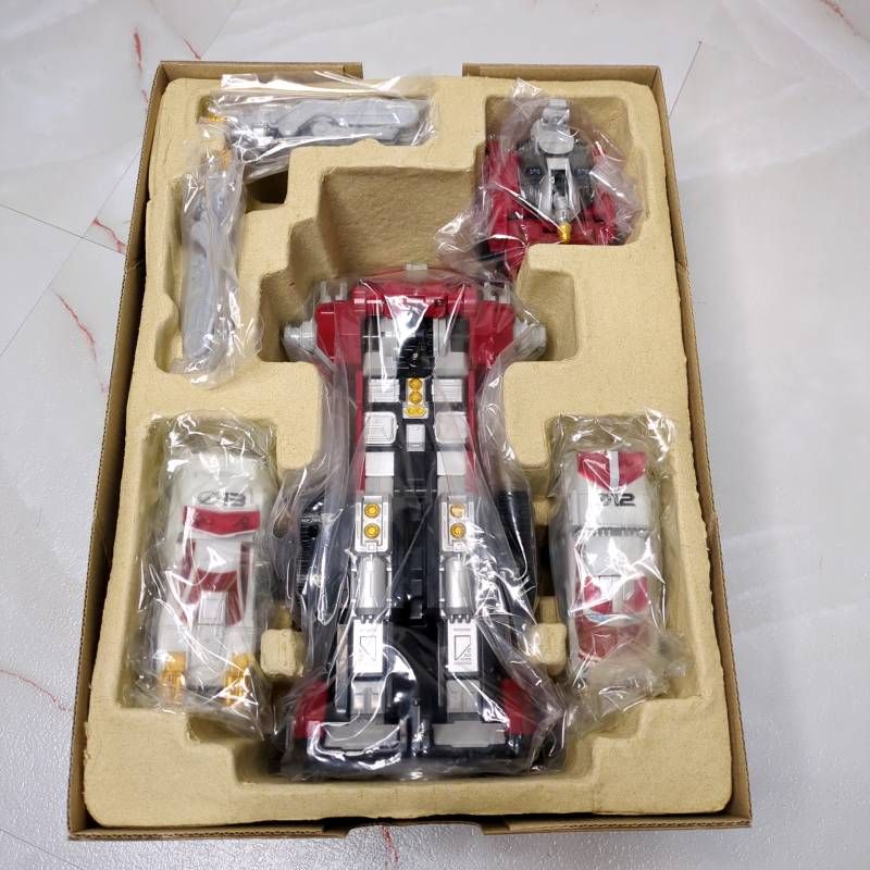 轟轟戦隊ボウケンジャー ゴーゴー合体 DXサイレンビルダー 完備 使用感少 特撮 ロボ 合体ロボ