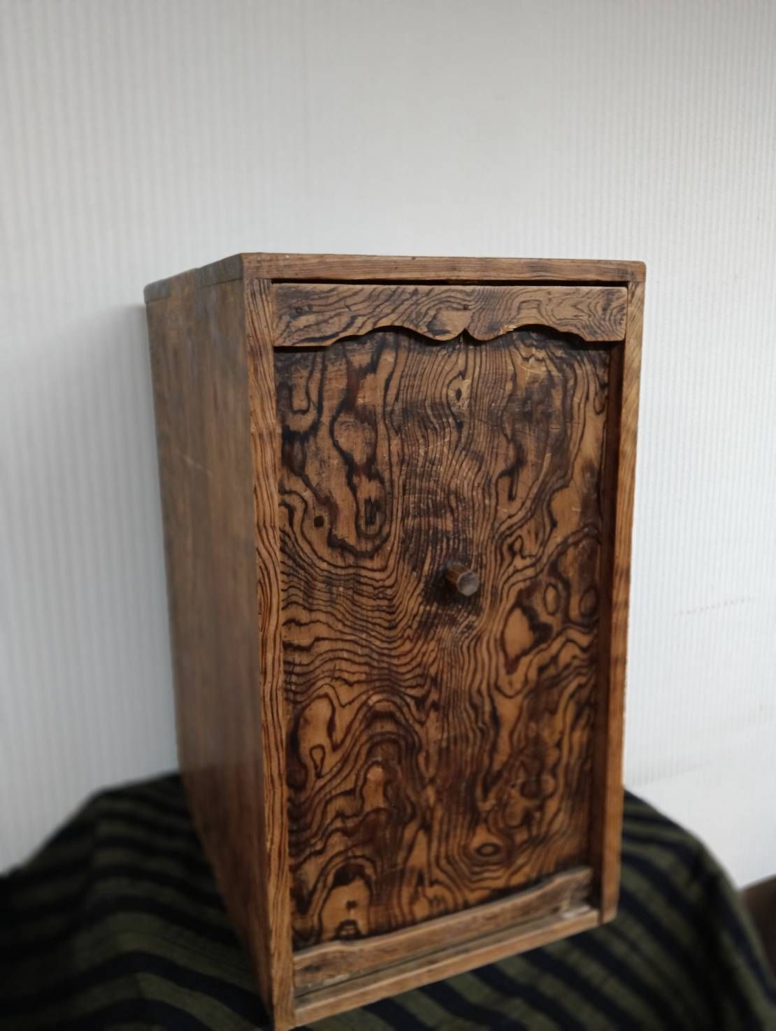 収納箱 木製 レトロ 和風 アンティーク - メルカリ