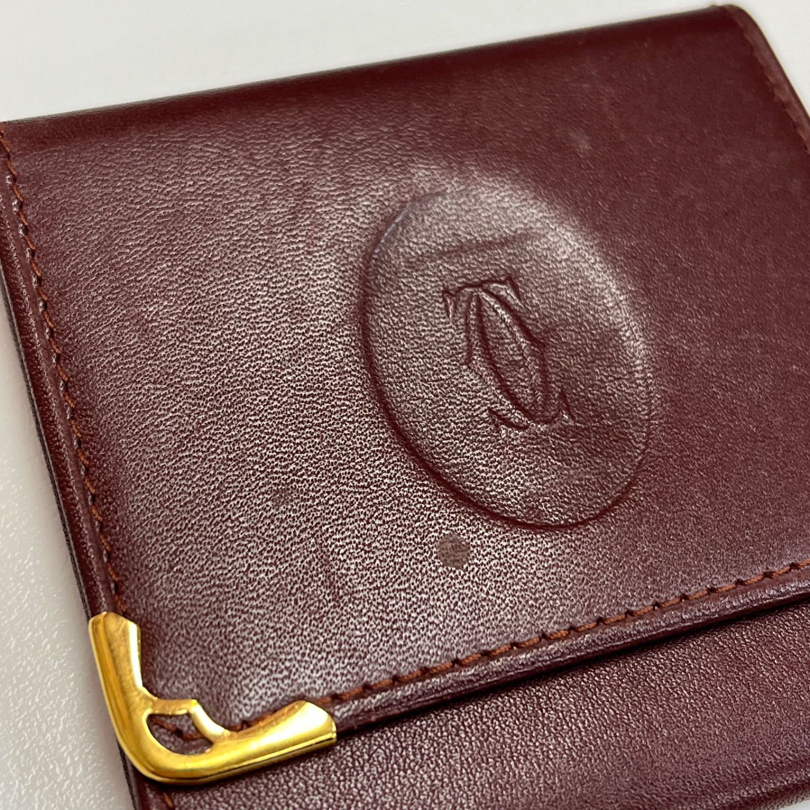 Cartier カルティエ マストライン レザー コインケース コインパース 