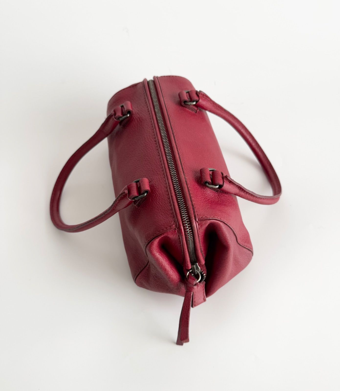 2000s MIU MIU MINI SQUARE LEATHER HAND BAG ミュウミュウ アーカイブ