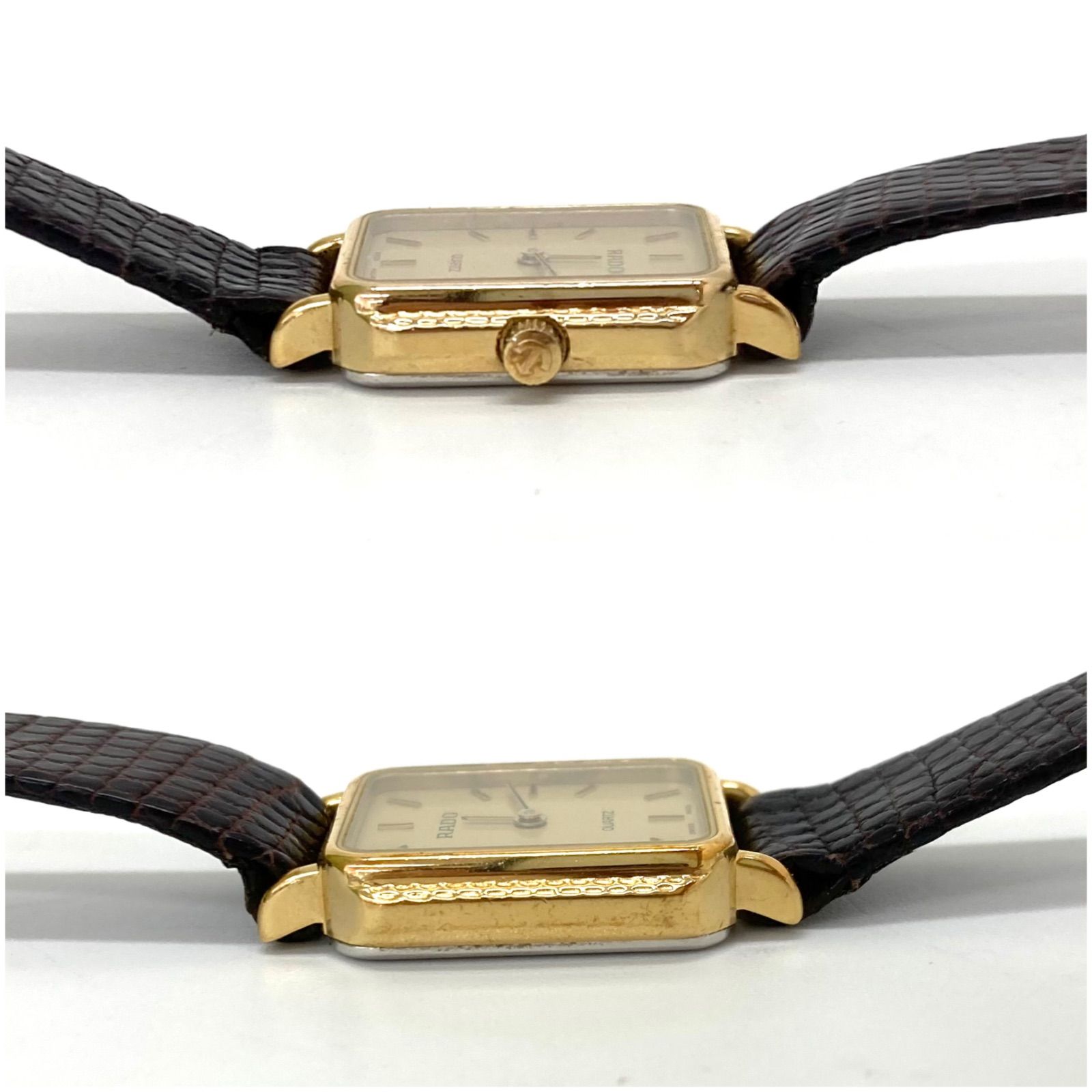 RADOクォーツ腕時計　ジャンク ◇RADO◇ラドー クォーツ ゴールド 腕時計 ジャンク 179.5262.2