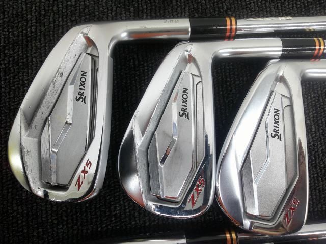 中古 アイアンセット ダンロップ スリクソンZX5/N.S.PRO MODUS3 TOUR