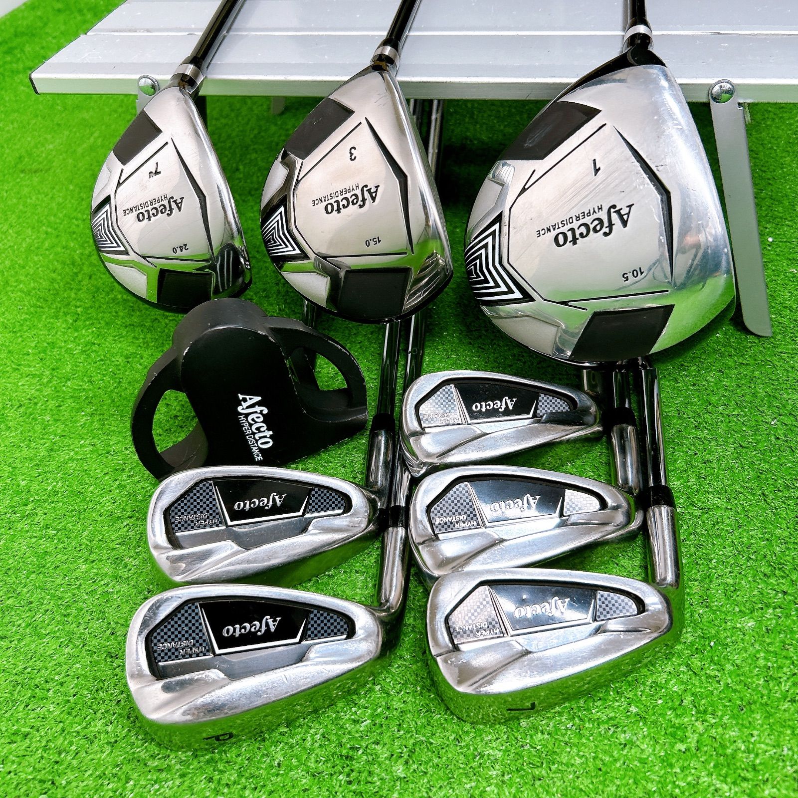 左利き レフティ メンズ afecto メンズ S クラブセット ゴルフクラブ 左利き レフティ】Afecto アフェクト メンズクラブセット9本 初心者