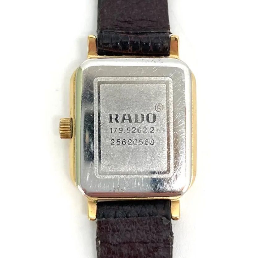 ◇RADO◇ラドー クォーツ ゴールド 腕時計 ジャンク 179.5262.2
