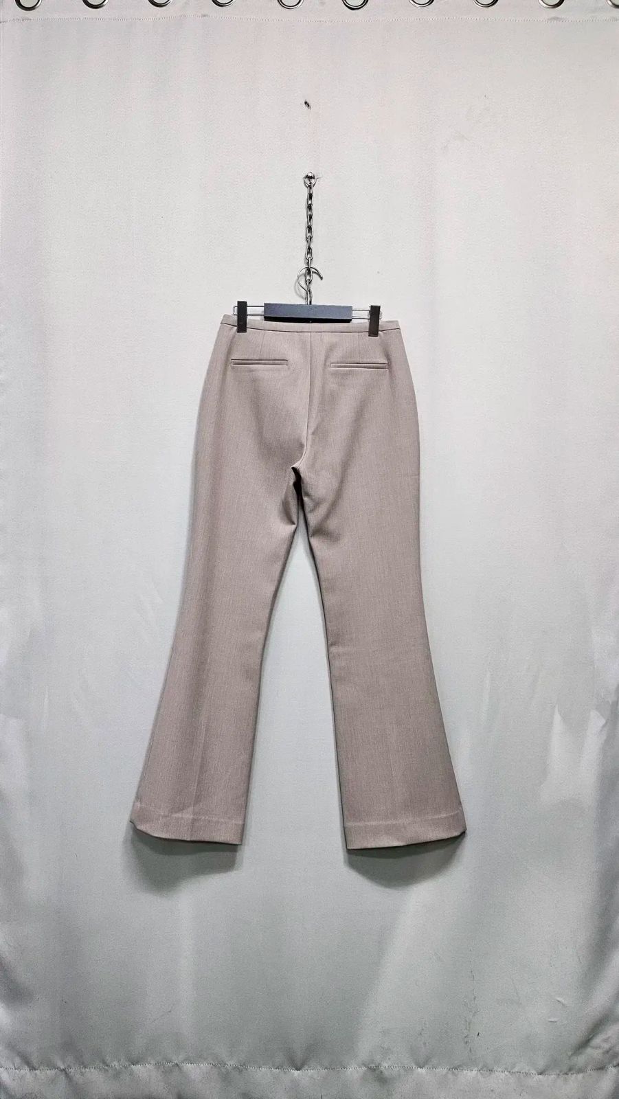 セミブーツカット スーツパンツ