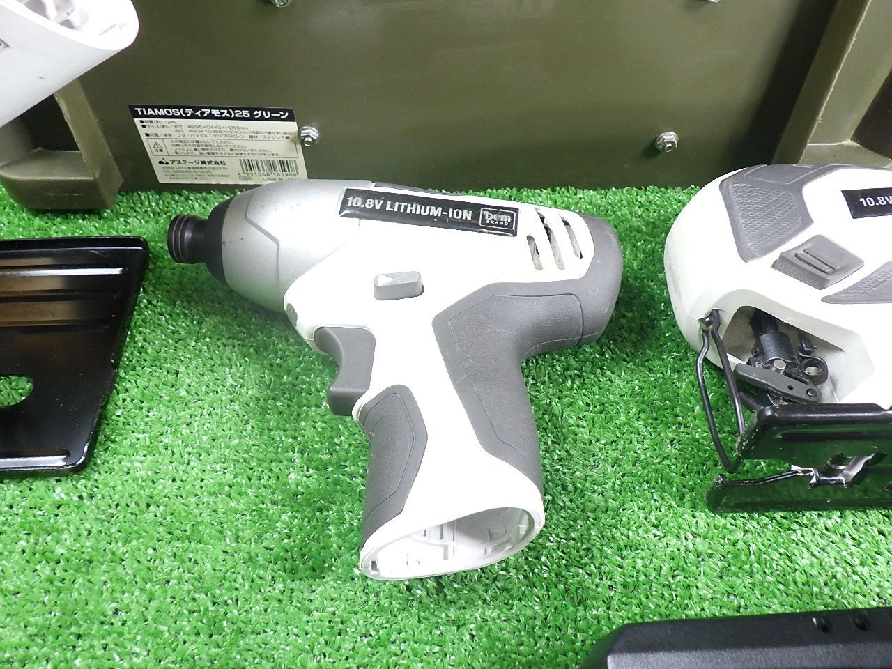  DIYセット DCM 10.8 V インパクトドライバー 丸のこ ジグゾー 充電器 バッテリー T-ID 108 T-CS T-JS 充電式 電動工具 藤原産業 品 電動インパクトドライバー ドリル ドライバー レンチ